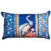 imageMaison d Hermine Decorative Pillow Cover 100 Cotton Toile Washable Cushion Cover with Invisible Zipper for Bed Living Room Home Dcor Sofa Katmandou  Samba  SpringSummer 20quotx20quot16  Secret Garden  Blue Nights