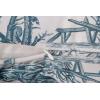 imageMaison d Hermine Decorative Pillow Cover 100 Cotton Toile Washable Cushion Cover with Invisible Zipper for Bed Living Room Home Dcor Sofa Katmandou  Samba  SpringSummer 20quotx20quot09  Calais  Blue