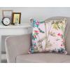imageMaison d Hermine Decorative Pillow Cover 100 Cotton Toile Washable Cushion Cover with Invisible Zipper for Bed Living Room Home Dcor Sofa Katmandou  Samba  SpringSummer 20quotx20quot22  Canne  Pale Pink