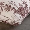 imageMaison d Hermine Decorative Pillow Cover 100 Cotton Toile Washable Cushion Cover with Invisible Zipper for Bed Living Room Home Dcor Sofa Katmandou  Samba  SpringSummer 20quotx20quot13  Calais  Charcoal