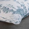 imageMaison d Hermine Decorative Pillow Cover 100 Cotton Toile Washable Cushion Cover with Invisible Zipper for Bed Living Room Home Dcor Sofa Katmandou  Samba  SpringSummer 20quotx20quot09  Calais  Blue