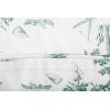 imageMaison d Hermine Decorative Pillow Cover 100 Cotton Toile Washable Cushion Cover with Invisible Zipper for Bed Living Room Home Dcor Sofa Katmandou  Samba  SpringSummer 20quotx20quot08  Calais  Antique Green