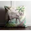 imageMaison d Hermine Decorative Pillow Cover 100 Cotton Toile Washable Cushion Cover with Invisible Zipper for Bed Living Room Home Dcor Sofa Katmandou  Samba  SpringSummer 20quotx20quot11  Secret Garden  Soothing Days