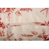 imageMaison d Hermine Decorative Pillow Cover 100 Cotton Toile Washable Cushion Cover with Invisible Zipper for Bed Living Room Home Dcor Sofa Katmandou  Samba  SpringSummer 20quotx20quot12  Calais  Cardinal