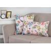 imageMaison d Hermine Decorative Pillow Cover 100 Cotton Toile Washable Cushion Cover with Invisible Zipper for Bed Living Room Home Dcor Sofa Katmandou  Samba  SpringSummer 20quotx20quot22  Canne  Pale Pink