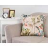 imageMaison d Hermine Decorative Pillow Cover 100 Cotton Toile Washable Cushion Cover with Invisible Zipper for Bed Living Room Home Dcor Sofa Katmandou  Samba  SpringSummer 20quotx20quot23  Canne  Beige