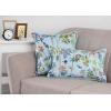 imageMaison d Hermine Decorative Pillow Cover 100 Cotton Toile Washable Cushion Cover with Invisible Zipper for Bed Living Room Home Dcor Sofa Katmandou  Samba  SpringSummer 20quotx20quot19  Canne  Pastel Blue