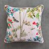 imageMaison d Hermine Decorative Pillow Cover 100 Cotton Toile Washable Cushion Cover with Invisible Zipper for Bed Living Room Home Dcor Sofa Katmandou  Samba  SpringSummer 20quotx20quot22  Canne  Pale Pink