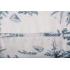 imageMaison d Hermine Decorative Pillow Cover 100 Cotton Toile Washable Cushion Cover with Invisible Zipper for Bed Living Room Home Dcor Sofa Katmandou  Samba  SpringSummer 20quotx20quot09  Calais  Blue