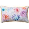 imageMaison d Hermine Decorative Pillow Cover 100 Cotton Toile Washable Cushion Cover with Invisible Zipper for Bed Living Room Home Dcor Sofa Katmandou  Samba  SpringSummer 20quotx20quot25  Floral  White