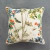 imageMaison d Hermine Decorative Pillow Cover 100 Cotton Toile Washable Cushion Cover with Invisible Zipper for Bed Living Room Home Dcor Sofa Katmandou  Samba  SpringSummer 20quotx20quot20  Canne  Light Beige