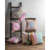 imageMaison d Hermine Decorative Pillow Cover 100 Cotton Toile Washable Cushion Cover with Invisible Zipper for Bed Living Room Home Dcor Sofa Katmandou  Samba  SpringSummer 20quotx20quot18  Katmandou  Samba
