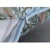 imageMaison d Hermine Decorative Pillow Cover 100 Cotton Toile Washable Cushion Cover with Invisible Zipper for Bed Living Room Home Dcor Sofa Katmandou  Samba  SpringSummer 20quotx20quot19  Canne  Pastel Blue