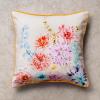 imageMaison d Hermine Decorative Pillow Cover 100 Cotton Toile Washable Cushion Cover with Invisible Zipper for Bed Living Room Home Dcor Sofa Katmandou  Samba  SpringSummer 20quotx20quot26  Floral  Beige