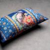 imageMaison d Hermine Decorative Pillow Cover 100 Cotton Toile Washable Cushion Cover with Invisible Zipper for Bed Living Room Home Dcor Sofa Katmandou  Samba  SpringSummer 20quotx20quot16  Secret Garden  Blue Nights