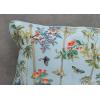 imageMaison d Hermine Decorative Pillow Cover 100 Cotton Toile Washable Cushion Cover with Invisible Zipper for Bed Living Room Home Dcor Sofa Katmandou  Samba  SpringSummer 20quotx20quot19  Canne  Pastel Blue