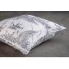 imageMaison d Hermine Decorative Pillow Cover 100 Cotton Toile Washable Cushion Cover with Invisible Zipper for Bed Living Room Home Dcor Sofa Katmandou  Samba  SpringSummer 20quotx20quot14  Calais  Paloma Grey