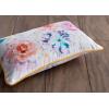 imageMaison d Hermine Decorative Pillow Cover 100 Cotton Toile Washable Cushion Cover with Invisible Zipper for Bed Living Room Home Dcor Sofa Katmandou  Samba  SpringSummer 20quotx20quot25  Floral  White