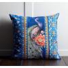 imageMaison d Hermine Decorative Pillow Cover 100 Cotton Toile Washable Cushion Cover with Invisible Zipper for Bed Living Room Home Dcor Sofa Katmandou  Samba  SpringSummer 20quotx20quot16  Secret Garden  Blue Nights