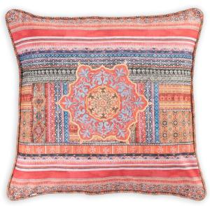 imageMaison d Hermine Decorative Pillow Cover 100 Cotton 20 Inch x 20 Inch Toile Cushion Covers with Invisible Zipper for Sofa Couch Home Pale Garden  Saumon Romantic Poppy  SpringSummer19  Ispahan