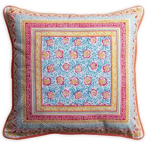 imageMaison d Hermine Decorative Pillow Cover 100 Cotton Toile Washable Cushion Cover with Invisible Zipper for Bed Living Room Home Dcor Sofa Katmandou  Samba  SpringSummer 20quotx20quot02  Katmandou  Doda