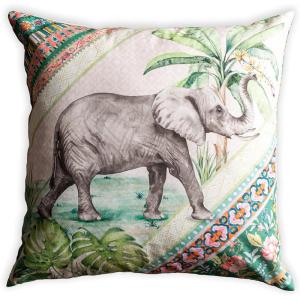 imageMaison d Hermine Decorative Pillow Cover 100 Cotton Toile Washable Cushion Cover with Invisible Zipper for Bed Living Room Home Dcor Sofa Katmandou  Samba  SpringSummer 20quotx20quot11  Secret Garden  Soothing Days