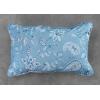 imageMaison d Hermine Decorative Cushion Cover 100 Cotton 18quotx18quot Toile Washable Pillow Cover with Invisible Zipper for Home Dcor Office Couch Bedroom Nudes  Monstera Dusk  SpringSummer17  Ramage  Steel Blue