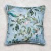 imageMaison d Hermine Decorative Cushion Cover 100 Cotton 18quotx18quot Toile Washable Pillow Cover with Invisible Zipper for Home Dcor Office Couch Bedroom Nudes  Monstera Dusk  SpringSummer22  Solstice  Fair Blue