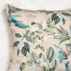 imageMaison d Hermine Decorative Cushion Cover 100 Cotton 18quotx18quot Toile Washable Pillow Cover with Invisible Zipper for Home Dcor Office Couch Bedroom Nudes  Monstera Dusk  SpringSummer26  Solstice  Beige