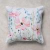 imageMaison d Hermine Decorative Cushion Cover 100 Cotton 18quotx18quot Toile Washable Pillow Cover with Invisible Zipper for Home Dcor Office Couch Bedroom Nudes  Monstera Dusk  SpringSummer27  Delphinium  White