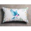 imageMaison d Hermine Decorative Cushion Cover 100 Cotton 18quotx18quot Toile Washable Pillow Cover with Invisible Zipper for Home Dcor Office Couch Bedroom Nudes  Monstera Dusk  SpringSummer09  Artist Garden  Happy Bird