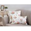 imageMaison d Hermine Decorative Cushion Cover 100 Cotton 18quotx18quot Toile Washable Pillow Cover with Invisible Zipper for Home Dcor Office Couch Bedroom Nudes  Monstera Dusk  SpringSummer23  Swyncombe  Coral