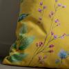 imageMaison d Hermine Decorative Cushion Cover 100 Cotton 18quotx18quot Toile Washable Pillow Cover with Invisible Zipper for Home Dcor Office Couch Bedroom Nudes  Monstera Dusk  SpringSummer01  Artist Garden  Sunshine