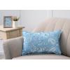 imageMaison d Hermine Decorative Cushion Cover 100 Cotton 18quotx18quot Toile Washable Pillow Cover with Invisible Zipper for Home Dcor Office Couch Bedroom Nudes  Monstera Dusk  SpringSummer17  Ramage  Steel Blue