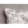 imageMaison d Hermine Decorative Cushion Cover 100 Cotton 18quotx18quot Toile Washable Pillow Cover with Invisible Zipper for Home Dcor Office Couch Bedroom Nudes  Monstera Dusk  SpringSummer16  Jouy Paradise  Grey