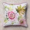 imageMaison d Hermine Decorative Cushion Cover 100 Cotton 18quotx18quot Toile Washable Pillow Cover with Invisible Zipper for Home Dcor Office Couch Bedroom Nudes  Monstera Dusk  SpringSummer18  Passion  White