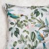 imageMaison d Hermine Decorative Cushion Cover 100 Cotton 18quotx18quot Toile Washable Pillow Cover with Invisible Zipper for Home Dcor Office Couch Bedroom Nudes  Monstera Dusk  SpringSummer21  Solstice  Ecru