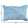 imageMaison d Hermine Decorative Cushion Cover 100 Cotton 18quotx18quot Toile Washable Pillow Cover with Invisible Zipper for Home Dcor Office Couch Bedroom Nudes  Monstera Dusk  SpringSummer17  Ramage  Steel Blue