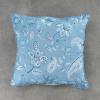 imageMaison d Hermine Decorative Cushion Cover 100 Cotton 18quotx18quot Toile Washable Pillow Cover with Invisible Zipper for Home Dcor Office Couch Bedroom Nudes  Monstera Dusk  SpringSummer17  Ramage  Steel Blue