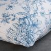 imageMaison d Hermine Decorative Cushion Cover 100 Cotton 18quotx18quot Toile Washable Pillow Cover with Invisible Zipper for Home Dcor Office Couch Bedroom Nudes  Monstera Dusk  SpringSummer07  Jouy Paradise  Blue