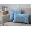 imageMaison d Hermine Decorative Cushion Cover 100 Cotton 18quotx18quot Toile Washable Pillow Cover with Invisible Zipper for Home Dcor Office Couch Bedroom Nudes  Monstera Dusk  SpringSummer17  Ramage  Steel Blue