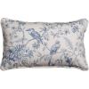 imageMaison d Hermine Decorative Cushion Cover 100 Cotton 18quotx18quot Toile Washable Pillow Cover with Invisible Zipper for Home Dcor Office Couch Bedroom Nudes  Monstera Dusk  SpringSummer07  Jouy Paradise  Blue