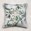 imageMaison d Hermine Decorative Cushion Cover 100 Cotton 18quotx18quot Toile Washable Pillow Cover with Invisible Zipper for Home Dcor Office Couch Bedroom Nudes  Monstera Dusk  SpringSummer21  Solstice  Ecru