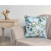 imageMaison d Hermine Decorative Cushion Cover 100 Cotton 18quotx18quot Toile Washable Pillow Cover with Invisible Zipper for Home Dcor Office Couch Bedroom Nudes  Monstera Dusk  SpringSummer22  Solstice  Fair Blue