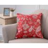 imageMaison d Hermine Decorative Cushion Cover 100 Cotton 18quotx18quot Toile Washable Pillow Cover with Invisible Zipper for Home Dcor Office Couch Bedroom Nudes  Monstera Dusk  SpringSummer15  Ramage  Fire Brick