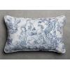 imageMaison d Hermine The Miller  Antique Green with White Background 100 Cotton Decorative Pillow Cover for Couch Sofa Cushion Covers Bedroom Home Living Room 20quotx20quot07  the Miller  Blue White Background