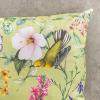 imageMaison d Hermine The Miller  Antique Green with White Background 100 Cotton Decorative Pillow Cover for Couch Sofa Cushion Covers Bedroom Home Living Room 20quotx20quot06  Hesperides  Oiseaux