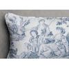 imageMaison d Hermine The Miller  Antique Green with White Background 100 Cotton Decorative Pillow Cover for Couch Sofa Cushion Covers Bedroom Home Living Room 20quotx20quot07  the Miller  Blue White Background