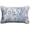 imageMaison d Hermine The Miller  Antique Green with White Background 100 Cotton Decorative Pillow Cover for Couch Sofa Cushion Covers Bedroom Home Living Room 20quotx20quot07  the Miller  Blue White Background