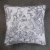 imageMaison d Hermine The Miller  Antique Green with White Background 100 Cotton Decorative Pillow Cover for Couch Sofa Cushion Covers Bedroom Home Living Room 20quotx20quot15  the Miller  Paloma Grey White Background